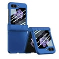 thumbnail image 1 of Feishell for Samsung Galaxy Z Flip5 Hard PC Slim Phone Case with Glass Front Screen Protector,Shockproof Hinge Protection Thin Rugged Phone Case for Samsung Galaxy Z Flip5 2023,Blue, 1 of 6