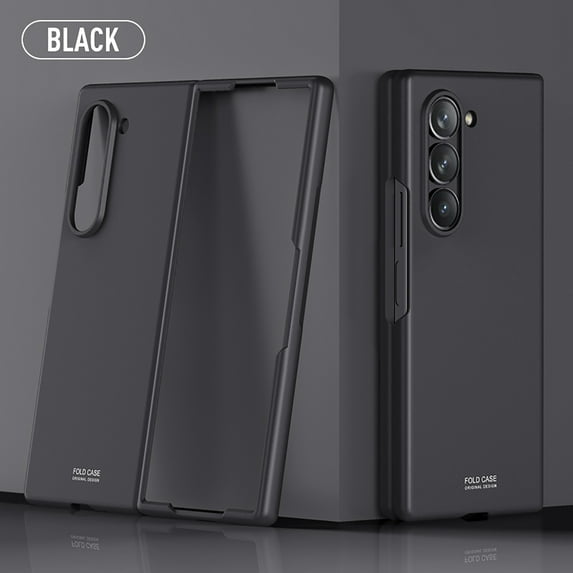 Feishell for Samsung Galaxy Z Fold 6 Case,Ultra Thin Matte PC Durable Protective Cover Slim Fit Shockproof Anti-drop Hard Phone Case for Samsung Galaxy Z Fold 6 2024,Black