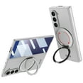 thumbnail image 1 of Feishell for Samsung Galaxy Z Fold 7 Case with Rotating Ring Holder, Magnetic Case Compatible with MagSafe Accessories Built in Screen Protector Slim Hard PC Protective Magnetic Cover,Silver, 1 of 2