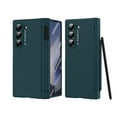 thumbnail image 1 of Feishell for Samsung Galaxy Z Fold 7 Case with S Pen &  Pen Holder,Shockproof Hinge Protection Built-in Screen Protector Full Body Protective Anti-slip Matte Slim Phone Cover,Cyan, 1 of 8