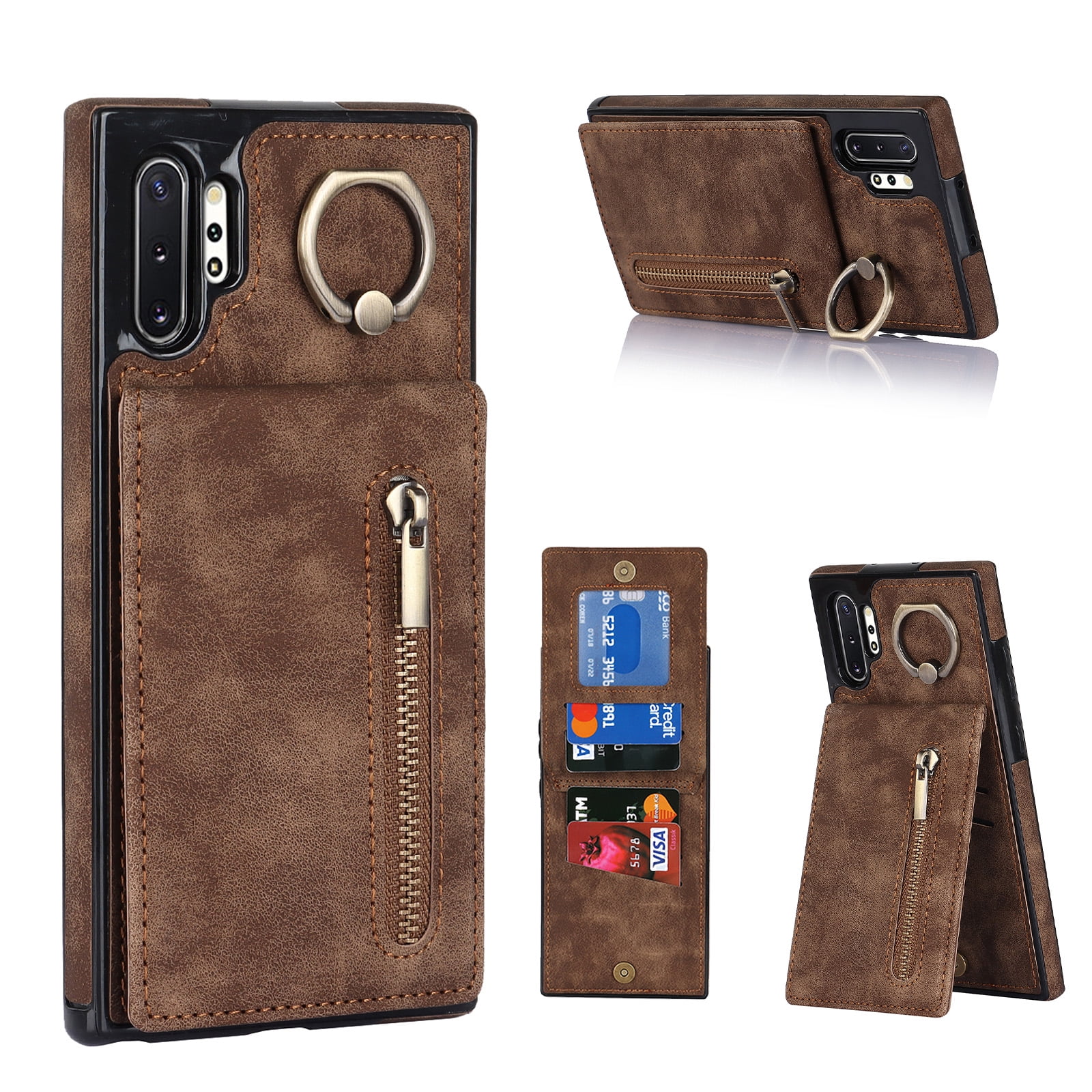 Feishell for Samsung Note 10 Plus, Case Wallet with Card Holder ...