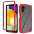 thumbnail image 1 of Feishell Slim Case for Samsung Galaxy A25 5G,Shock Absorption Two-layer Protection Hard PC & Soft TPU Transparent Anti-Scratch Lightweight Clear Ultra Thin Phone Case,Red, 1 of 6