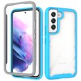 thumbnail image 1 of Feishell Slim Case for Samsung Galaxy S25, Military Grade Shock Absorption Two-layer Protection Hard PC & Soft TPU Transparent Anti-Scratch Lightweight Clear Ultra Thin Phone Case,Blue, 1 of 5