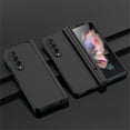 thumbnail image 1 of Feishell Slim Case for Samsung Galaxy Z Fold3,Hinge Protection Case for Galaxy Z Fold3 with S Pen Holder & Screen Protector,Shockproof Hard PC Micro-frosting Ultra Thin Phone Case,Black, 1 of 7