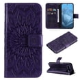 thumbnail image 1 of Feishell Slim Wallet Case for Google Pixel 9 / 9 Pro,Shockproof Stylish Embossed Pattern PU Leather Magnetic Clasp Folio Flip Kickstand Card Slots Purse for Women Men Phone Cover,Purple, 1 of 9