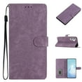 thumbnail image 1 of Feishell Slim Wallet Case for Samsung Galaxy A15, Premium PU Leather Solid Color Purse for Women Men, Shockproof Magnetic Clasp Flip Kickstand Card Slots Phone Case for Galaxy A15, Purple, 1 of 6