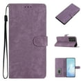 thumbnail image 1 of Feishell Slim Wallet Case for Samsung Galaxy A23 5G, Premium PU Leather Solid Color Purse for Women Men, Shockproof Magnetic Clasp Flip Kickstand Card Slots Phone Case for Galaxy A23 5G, Purple, 1 of 11