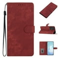 thumbnail image 1 of Feishell Slim Wallet Case for Samsung Galaxy A23 5G, Premium PU Leather Solid Color Purse for Women Men, Shockproof Magnetic Clasp Flip Kickstand Card Slots Phone Case for Galaxy A23 5G, Winered, 1 of 11