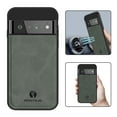 thumbnail image 1 of Feishell Support Wireless Charging Case for Google Pixel 6 Pro,Vintage Classic PU Leather Luxury Business Cover,Soft Non-Slip Grip Anti-Scratch Shockproof Case for Google Pixel 6 Pro, Gray, 1 of 8