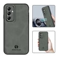 thumbnail image 1 of Feishell Support Wireless Charging Case for Samsung A25 5G,Vintage Classic PU Leather Luxury Business Cover,Soft Non-Slip Grip Anti-Scratch Shockproof Case for Samsung Galaxy A25 5G,Gray, 1 of 8