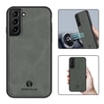 thumbnail image 1 of Feishell Support Wireless Charging Case for Samsung S21 Plus,Vintage Classic PU Leather Luxury Business Cover,Soft Non-Slip Grip Anti-Scratch Shockproof Case for Samsung Galaxy S21 Plus, Gray, 1 of 8