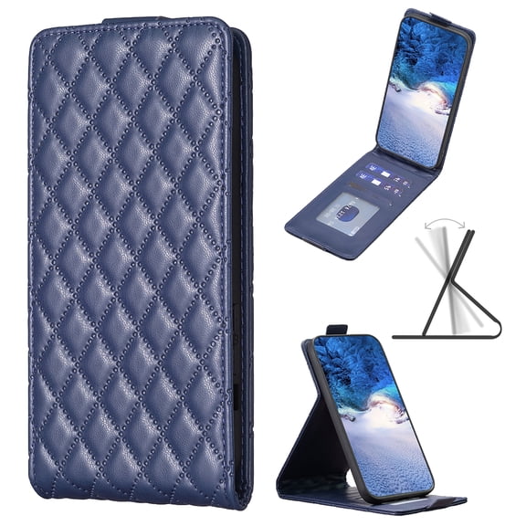 Feishell Vertical Flip Wallet Case for iPhone 16 Pro Max,for Women Men, Premium PU Leather with RFID Blocking Credit Card Slots Magnetic Shockproof Kickstand Phone Case for iPhone 16 Pro Max,Blue