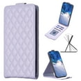 thumbnail image 1 of Feishell Vertical Flip Wallet Case for iPhone 16 Pro,for Women Men, Premium PU Leather with RFID Blocking Credit Card Slots Magnetic Shockproof Kickstand Phone Case for iPhone 16 Pro,Purple, 1 of 9