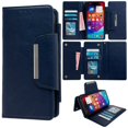 thumbnail image 1 of Feishell Wallet Case Compatible with iPhone 16, Premium PU Leather Flip Folio Wallet RFID Blocking with Magnetic Closure Built-in Kickstand Protective Anti-fall Shockproof Case,Darkblue, 1 of 11