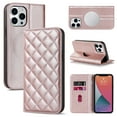 thumbnail image 1 of Feishell Wallet Case Designed for iPhone 12 Pro (6.1 inch),Compatible with MagSafe Charger,Stylish PU Leather Magnetic Closure Folio RFID Blocking Protection Card Slots Flip Kickstand Phone C,Rosegold, 1 of 10