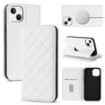 thumbnail image 1 of Feishell Wallet Case Designed for iPhone 13 mini (5.4 inch),Compatible with MagSafe Charger,Stylish PU Leather Magnetic Closure Folio RFID Blocking Protection Card Slots Flip Kickstand Phone Cas,White, 1 of 10