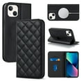 thumbnail image 1 of Feishell Wallet Case Designed for iPhone 13 mini (5.4 inch),Compatible with MagSafe Charger,Stylish PU Leather Magnetic Closure Folio RFID Blocking Protection Card Slots Flip Kickstand Phone Cas,Black, 1 of 10