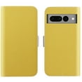 thumbnail image 1 of Feishell Wallet Case for Google Pixel 7 Pro,Lychee Texture PU Leather Candy Color Shockproof Protective Magnetic Flip Holder Anti-Scratch Phone Cover with ID Credit Card Slots & Cash Pocket,Yellow, 1 of 11