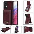 thumbnail image 1 of Feishell Wallet Case for Samsung A53 5G, [RFID Blocking] Credit Card Holder Back Magnetic Buckle Luxury Premium PU Leather Purse Flip Kickstand Shockproof Cover for Samsung Galaxy A53 5G, Winered, 1 of 8