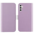 thumbnail image 1 of Feishell Wallet Case for Samsung Galaxy A14 5G,Lychee Texture PU Leather Candy Color Shockproof Protective Magnetic Flip Holder Anti-Scratch Phone Cover with Credit Card Slots & Cash Pocket,Purple, 1 of 10