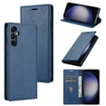 thumbnail image 1 of Feishell Wallet Case for Samsung Galaxy S22, Premium PU Leather Magnetic Flip Kickstand Book Folio Full Body Case with RFID Blocking Credit Card Slots Shockproof Protective Phone Case,Blue, 1 of 8