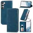 thumbnail image 1 of Feishell Wallet Case For Samsung S21 FE, Magnetic Folio Card Slots Holder Kickstand Premium PU Leather TPU Shockproof Interior Protective Case [RFID Blocking] for Samsung Galaxy S21 FE,Blue, 1 of 1