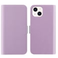 thumbnail image 1 of Feishell Wallet Case for iPhone 14,Lychee Texture PU Leather Candy Color Shockproof Protective Magnetic Flip Holder Anti-Scratch Phone Cover with Credit Card Slots & Cash Pocket,Purple, 1 of 10