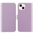 thumbnail image 1 of Feishell Wallet Case for iPhone 14 Plus,Lychee Texture PU Leather Candy Color Shockproof Protective Magnetic Flip Holder Anti-Scratch Phone Cover with Credit Card Slots & Cash Pocket,Purple, 1 of 10