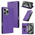thumbnail image 1 of Feishell Wallet Case for iPhone 14 Pro Max, Premium PU Leather Magnetic Flip Kickstand Book Folio Full Body Case with RFID Blocking Credit Card Slots Shockproof Protective Phone Case,Purple, 1 of 11