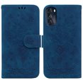 thumbnail image 1 of Feishell Wallet Phone Case for Motorola Moto G 5G (2022),for Women Men,Butterfly & Rose Embossed PU Leather Magnetic Clasp Flip Stand Card Slots Shockproof Ultra Thin Protective Cover,Blue, 1 of 8