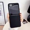 thumbnail image 1 of Feishell Z Flip5 Case,Galaxy Z Flip5 Case,Slim Silicone Rubber Non Slip Shockproof Protetive Bumper Girls Women Boys Men Phone Cover for Samsung Z Flip5 6.7 Inch,Black, 1 of 6