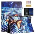 thumbnail image 1 of Feishell for iPad 10th Gen 10.9" 2022 Smart Case,Auto Wake/Sleep Slim Lightweight Colorful Pattern PU Leather Flip Folio Stand Card Slots Wallet Case Cover with Pencil Holder,Wave Butterfly, 1 of 12