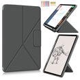 thumbnail image 1 of Feishell for iPad Pro 11 inch 2022/2021/2020/2018 Cover with Pencil Holder,Shockproof Magnetic Flip Two Angle View Kickstand Auto Sleep/Wake Up Function Smart Case,Gray, 1 of 6