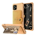thumbnail image 1 of Feishell for iPhone 11 Wallet Case, with ID&Credit Card Holder Slots Pockets Wallet Back Cover Stand Flip Folio Leather Magnetic Absorption Cover For Apple iPhone 11 6.1", Brown, 1 of 7