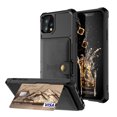 thumbnail image 1 of Feishell for iPhone 12 Pro Max Wallet Case, with ID&Credit Card Holder Slots Pockets Wallet Back Cover Stand Flip Folio Leather Magnetic Absorption Cover For Apple iPhone 12 Pro Max 6.7", Black, 1 of 6