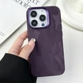 thumbnail image 1 of Feishell for iPhone 13 Pro Magnetic Case, Camouflage Pattern PU Leather Back Case [Compatible with MagSafe] Metal Camera Lens Frame & Buttons Shockproof Slim Thin Phone Case for Women Men,Darkpurple, 1 of 6