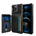 thumbnail image 1 of Feishell for iPhone 13 Pro Max Wallet Case, with ID&Credit Card Holder Slots Pockets Wallet Back Cover Stand Flip Folio Leather Magnetic Absorption Cover For Apple iPhone 13 Pro Max 6.7", Black, 1 of 7