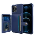 thumbnail image 1 of Feishell for iPhone 13 Pro Max Wallet Case, with ID&Credit Card Holder Slots Pockets Wallet Back Cover Stand Flip Folio Leather Magnetic Absorption Cover For Apple iPhone 13 Pro Max 6.7", Darkblue, 1 of 7