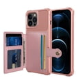 thumbnail image 1 of Feishell for iPhone 13 Pro Max Wallet Case, with ID&Credit Card Holder Slots Pockets Wallet Back Cover Stand Flip Folio Leather Magnetic Absorption Cover For Apple iPhone 13 Pro Max 6.7", Rosegold, 1 of 7