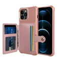 thumbnail image 1 of Feishell for iPhone 13 Pro Wallet Case, with ID&Credit Card Holder Slots Pockets Wallet Back Cover Stand Flip Folio Leather Magnetic Absorption Cover For Apple iPhone 13 Pro 6.1", Rosegold, 1 of 7