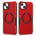 thumbnail image 1 of Feishell for iPhone 14 Case, [Compatible with MagSafe] Anti Fingerprint, Anti Scratch, Non Slip, Sleek, Shockproof, Military Grade Protection Case For iPhone 14, red, 1 of 10