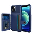 thumbnail image 1 of Feishell for iPhone 14 Plus Wallet Case, with ID&Credit Card Holder Slots Pockets Wallet Back Cover Stand Flip Folio Leather Magnetic Absorption Cover For Apple iPhone 14 Plus 6.7", Darkblue, 1 of 7