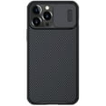 thumbnail image 1 of Feishell for iPhone 14 Pro Max Case with Slide Camera Lens Protection Cover, Armor TPU Bumper Tough PC Cover, Shockproof Protective Classic Texture Non-Slip Slim Phone Case,Black, 1 of 14