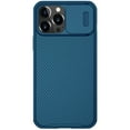 thumbnail image 1 of Feishell for iPhone 14 Pro Max Case with Slide Camera Lens Protection Cover, Armor TPU Bumper Tough PC Cover, Shockproof Protective Classic Texture Non-Slip Slim Phone Case,Blue, 1 of 14