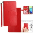 thumbnail image 1 of Feishell for iPhone 16 Pro Max Flip Kickstand Case, Premium PU Leather Wallet with Credit Card Holder[ RFID Blocking] 360 Full Shockproof Protection Magnetic Closure Phone Cover&Wrist Strap, Red, 1 of 11