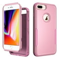 thumbnail image 1 of Feishell for iPhone 7/8/SE 2020/SE 2022 Durable Rugged Case, [Three Layers Protection] [Military Grade Drop Protection] Heavy Duty Shockproof Anti-Scratch Support Wireless Charging Phone Case, Pink, 1 of 7