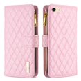 thumbnail image 1 of Feishell for iPhone 7/8/SE 2020/SE 2022 Zipper Wallet Phone Case,for Women Men,Luxury PU Leather Cover with 9 Credit Card Slots Magnetic Clasp Flip Holder Protective Case with Wrist Strap, Pink, 1 of 6