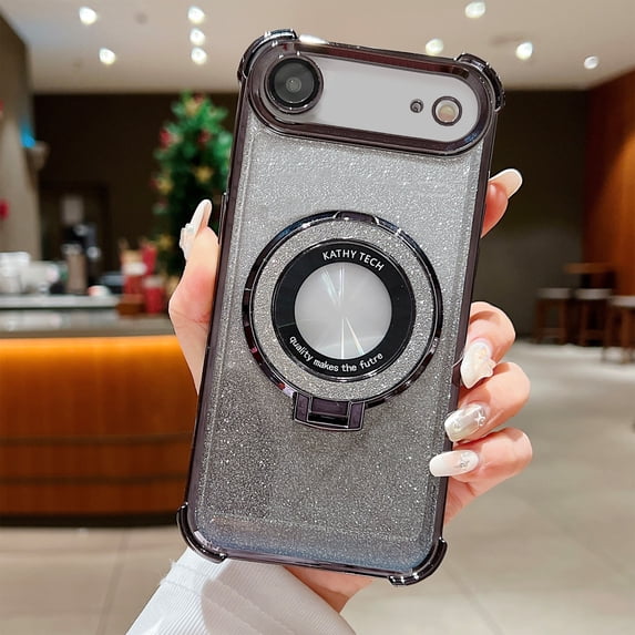 Feishell for iPhone Air Magnetic Glitter Gradient Case Compatible with ...