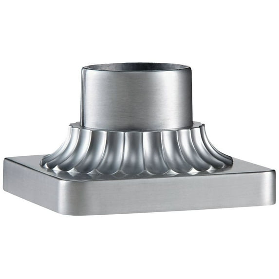 Feiss Brushed Aluminum Outdoor Pier Mount Adapter