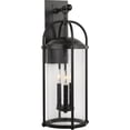 thumbnail image 1 of Feiss Dakota 3-Light Wall Lantern in Espresso, 1 of 2